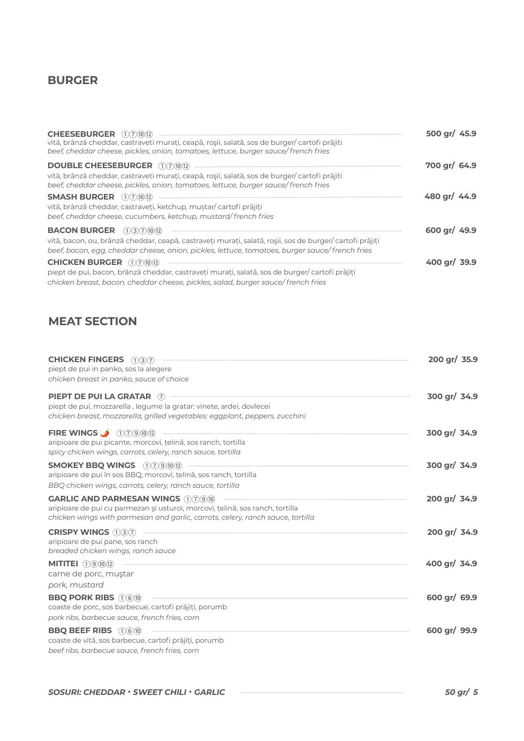 Meniu Colors Pub Făgăraș, pagina 6